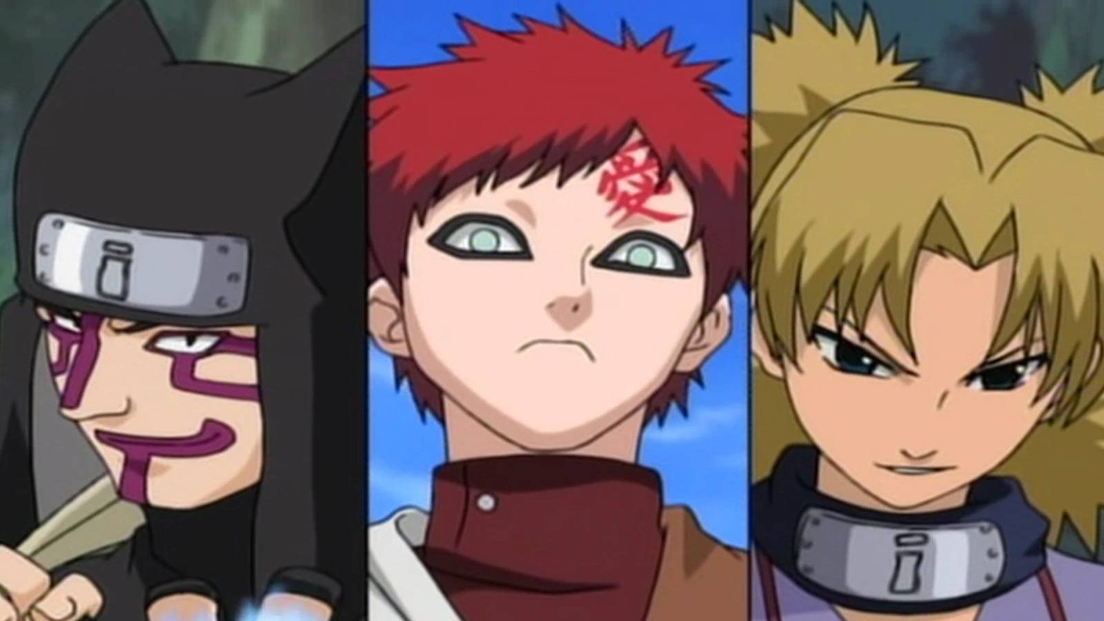 The Three Sand Siblings from the Hidden Sand