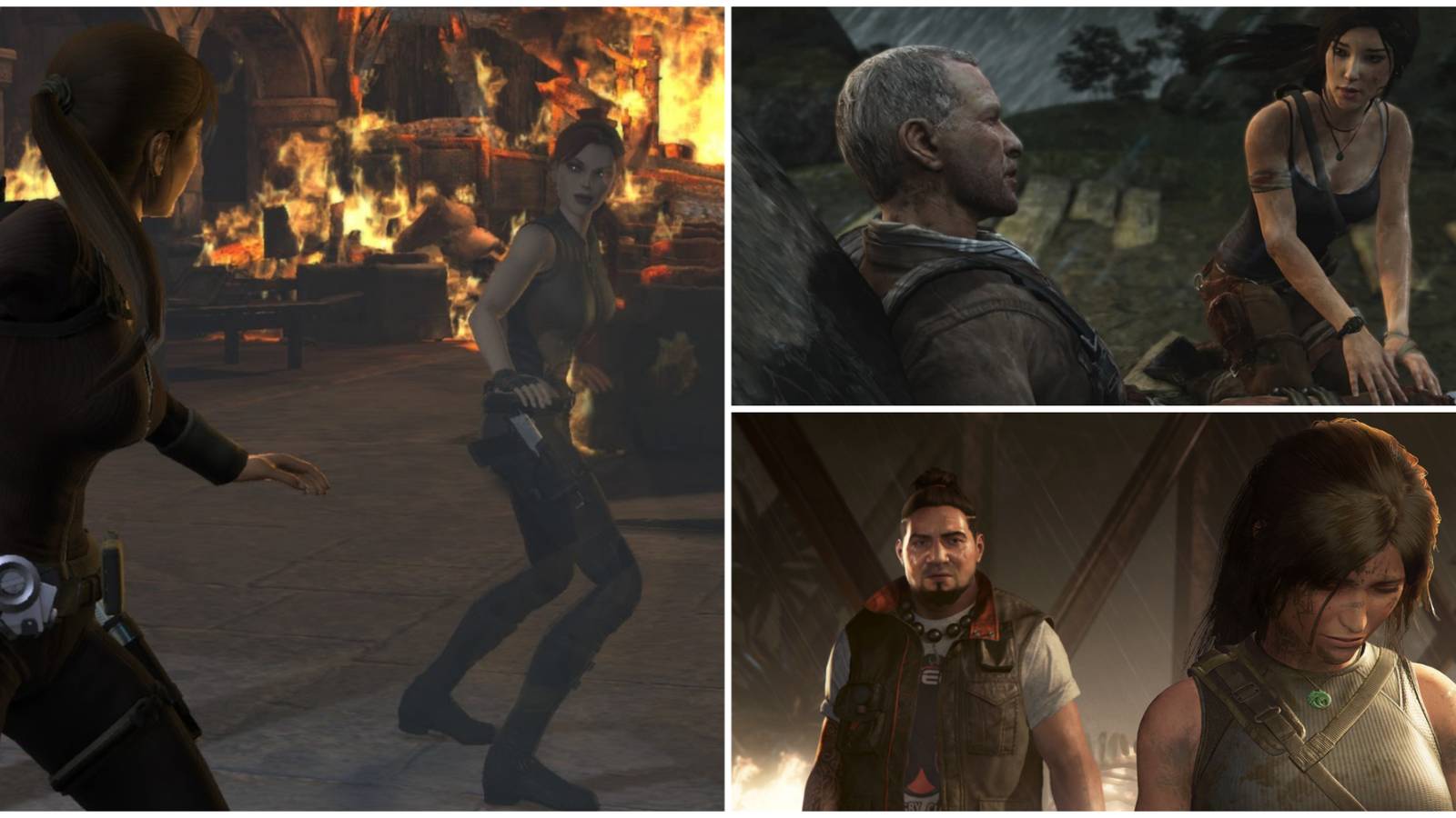 Tomb Raider Collage Sad Scenes