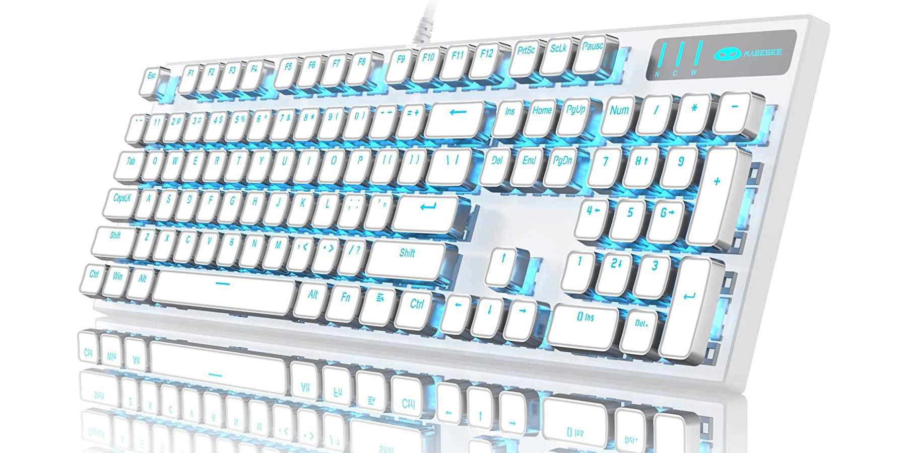 Typewriter Style Mechanical Gaming Keyboard
