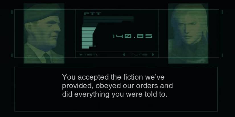 Unreliable Game Narrators- Metal Gear Solid 2 