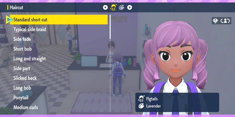 Pokemon Scarlet & Violet Hairstyling
