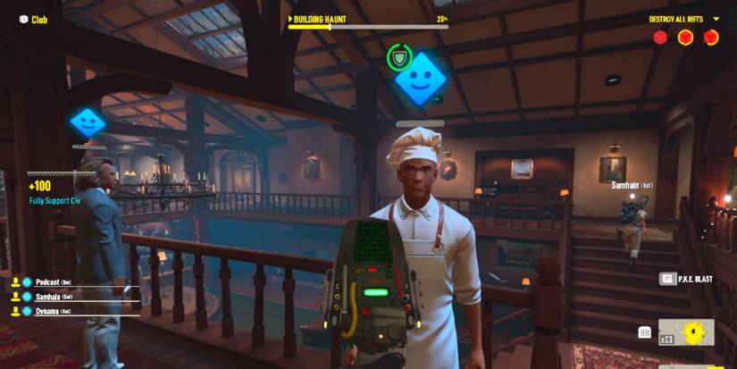 Fully Supported Civilian In Ghostbusters: Spirits Unleashed