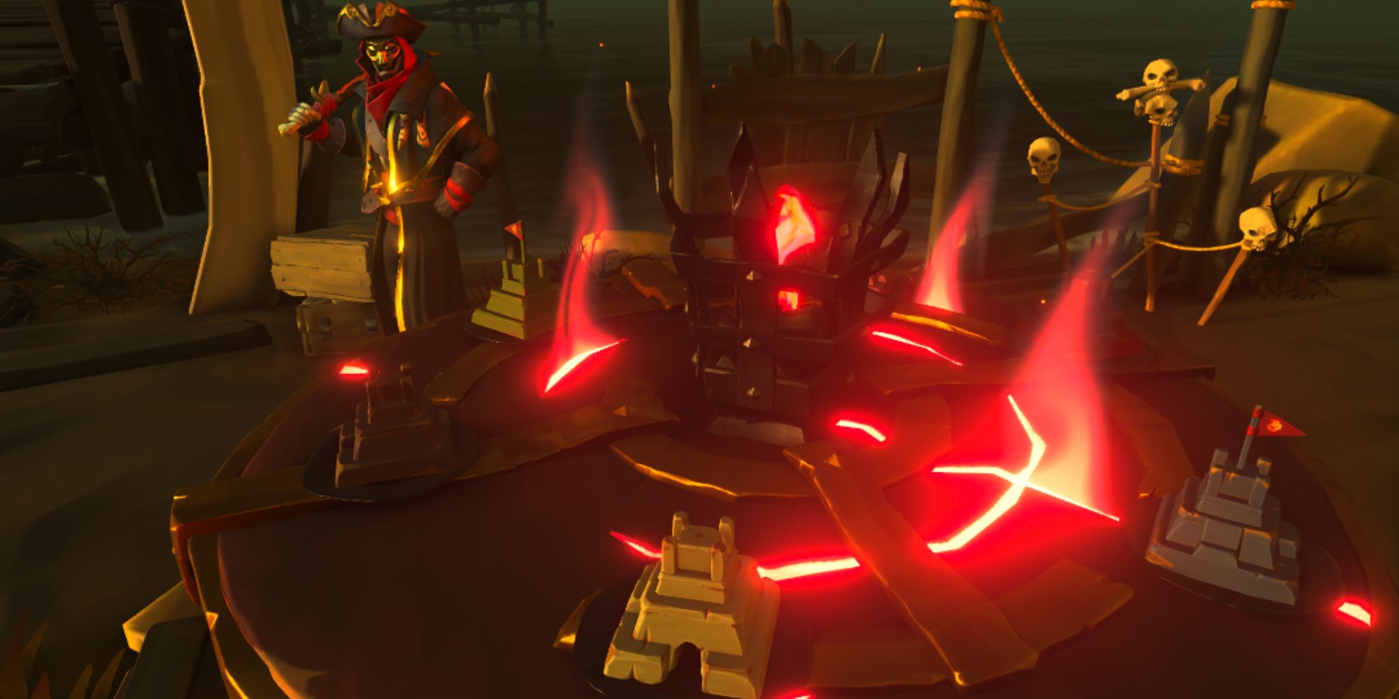 Servant Of The Flame At The Reaper's Hideout In Adventure 9 Return Of The Damned Sea Of Thieves