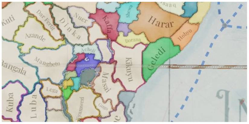 map of east Africa in Victoria 3