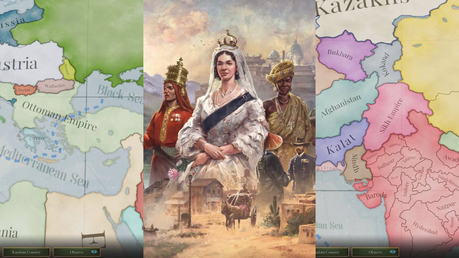 Victoria 3 Hardest Nations