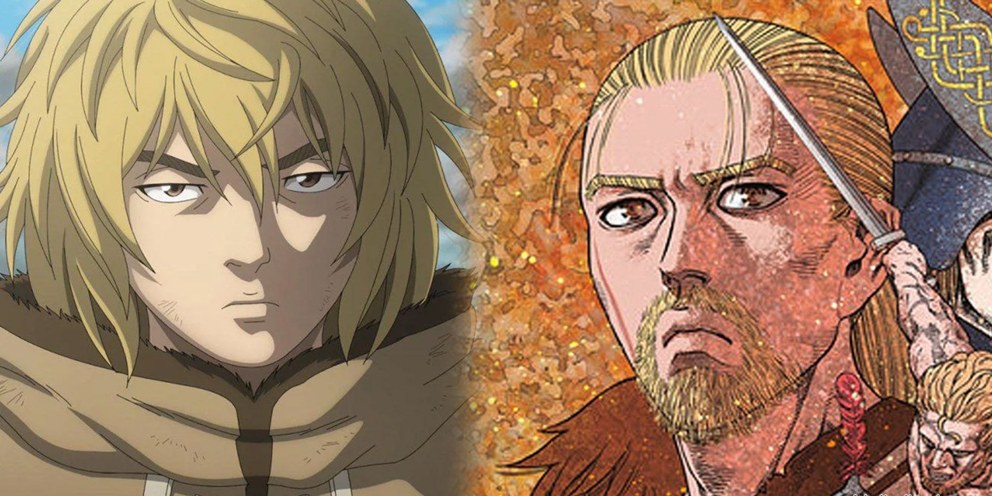 Vinland Saga - Younger Thorfinn From Anime And Older Thorfinn That Will Be Seen In Season 2 Onward