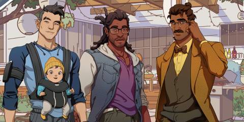 A Screenshot From Dream Daddy