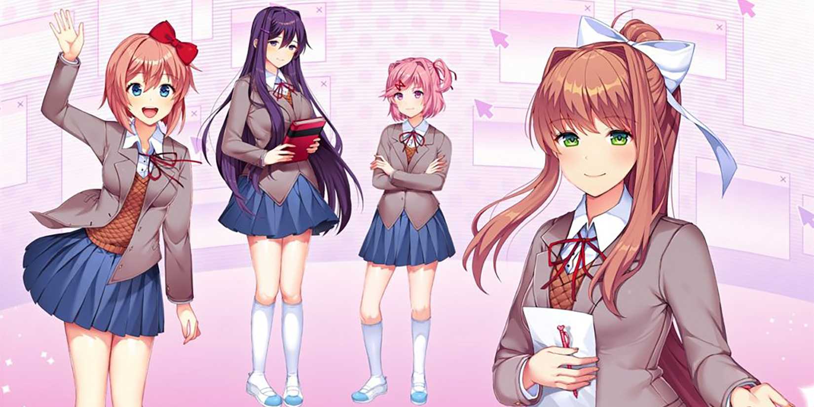 The Girls Of Doki Doki Literature Club