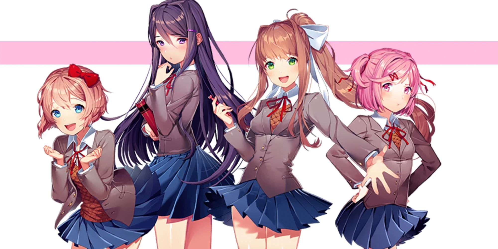 A Doki Doki Literature Club Poster