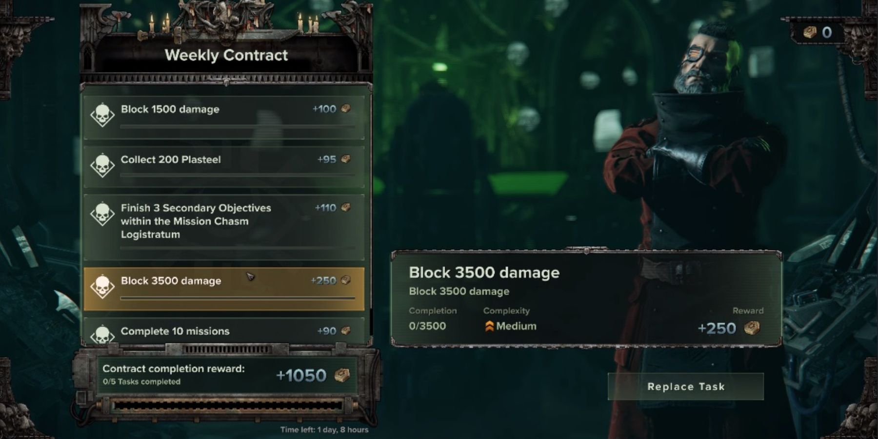 Warhammer 40,000 Darktide Checking The Contracts