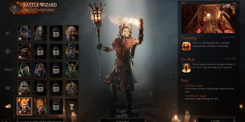 Warhammer Vermintide 2 Battle Wizard