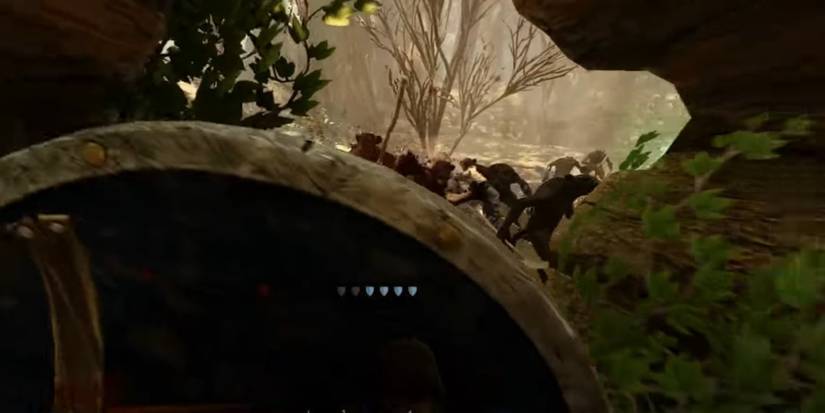 Warhammer Vermintide 2 Ironbreaker Fending Off A Horde