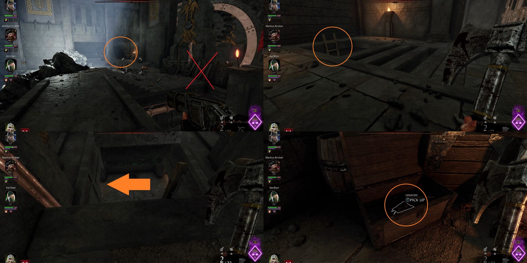 Warhammer Vermintide 2 Location Of The Second Grimoire In Into The Nest