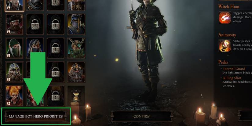 Warhammer Vermintide 2 Managing Bot Hero Priorities