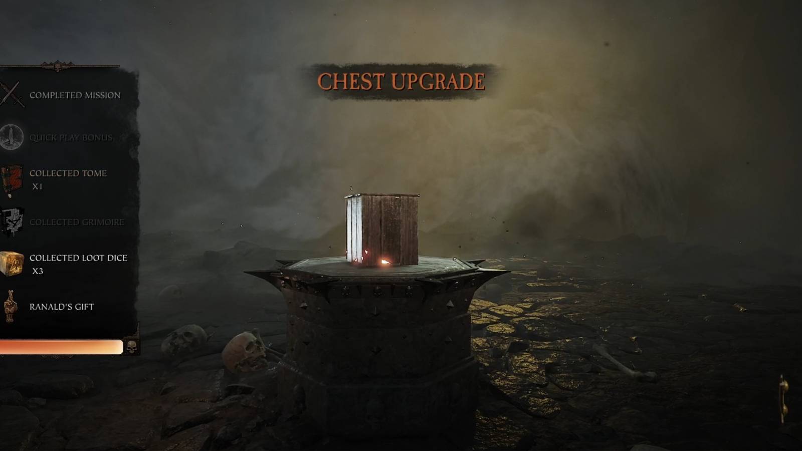 Warhammer Vermintide 2 Upgrading A Chest
