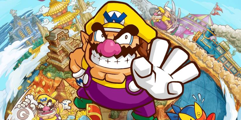 Wario in Wario Land Shake It Artwork