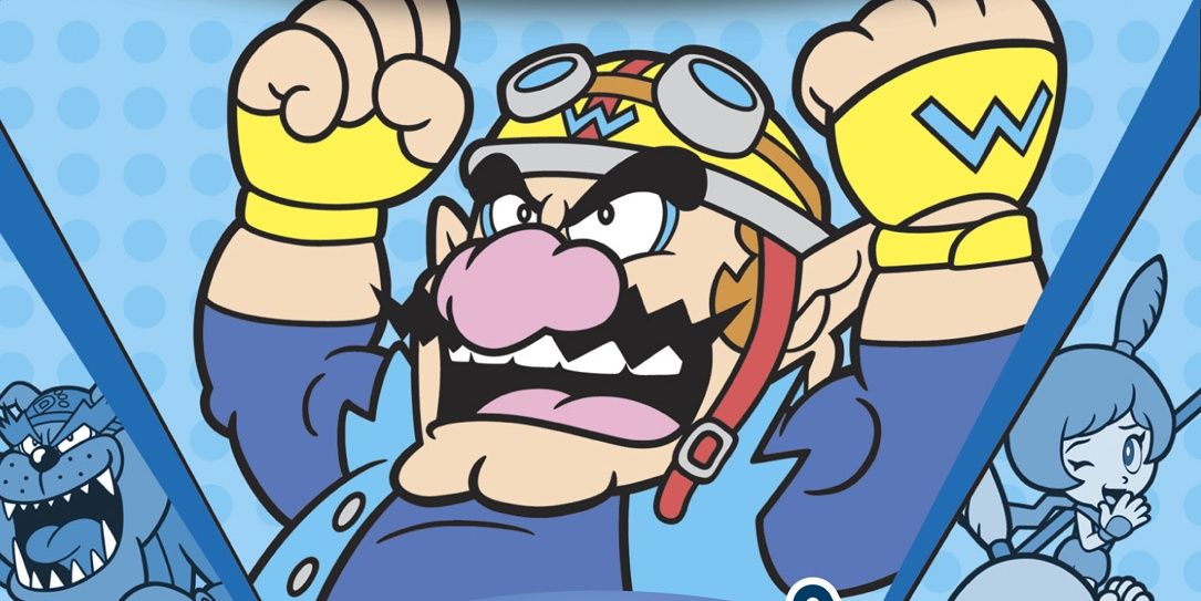 Wario on the cover art of WarioWare Inc: Mega Party Game$