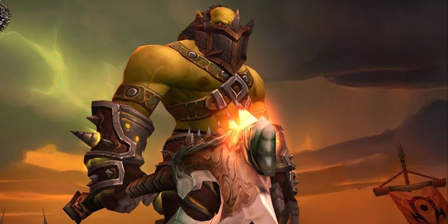 Warrior in World of Warcraft Battle for Azeroth