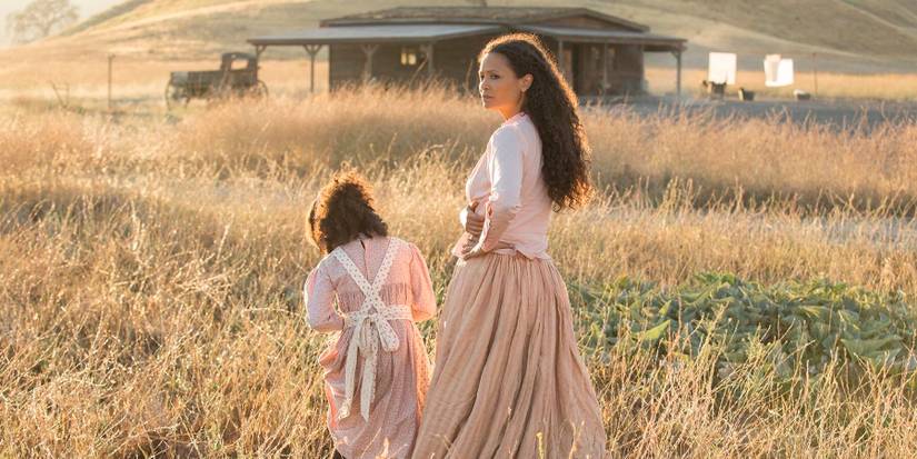 Westworld Maeve and Her Daughter