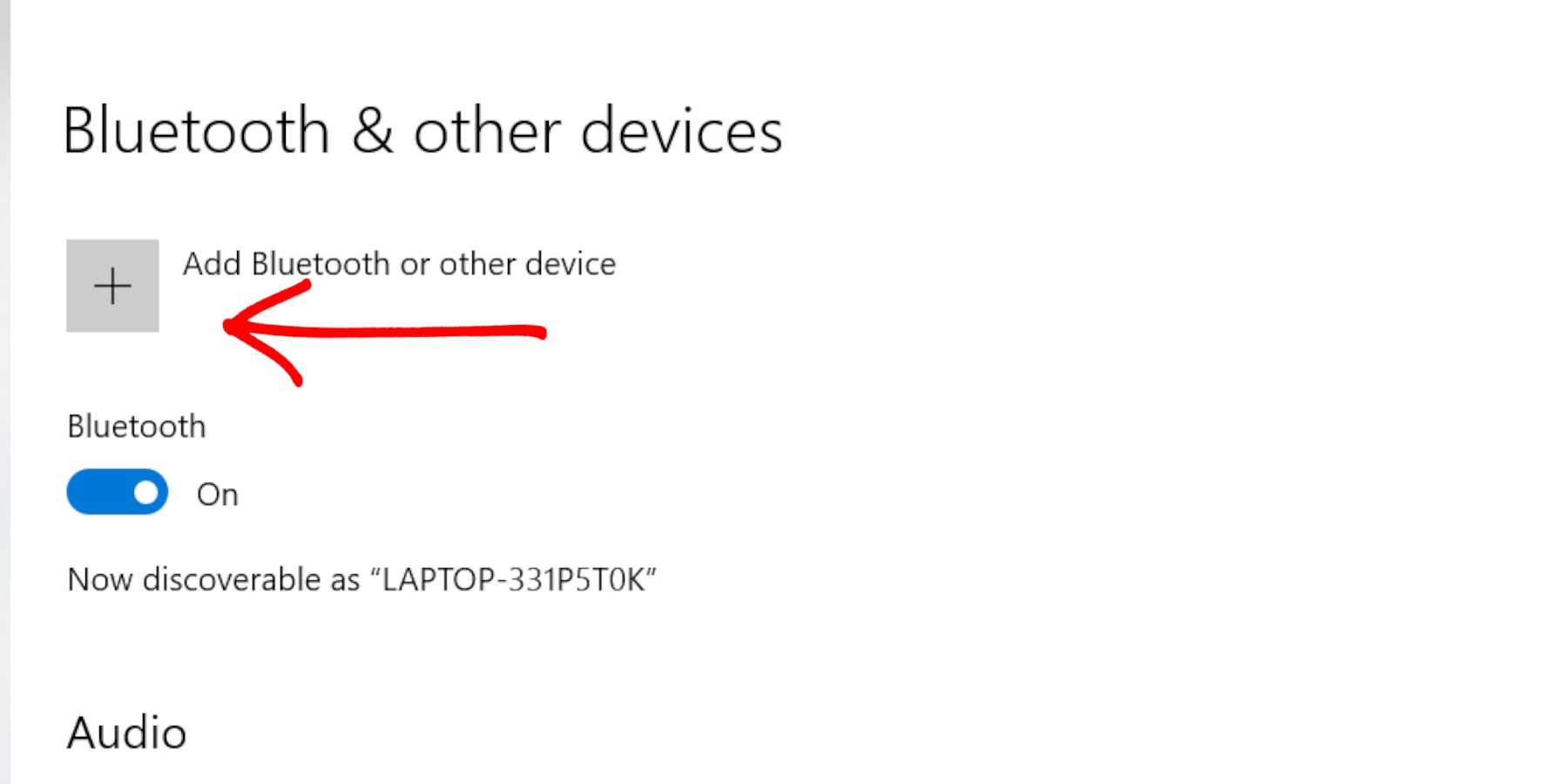 Windows select add device