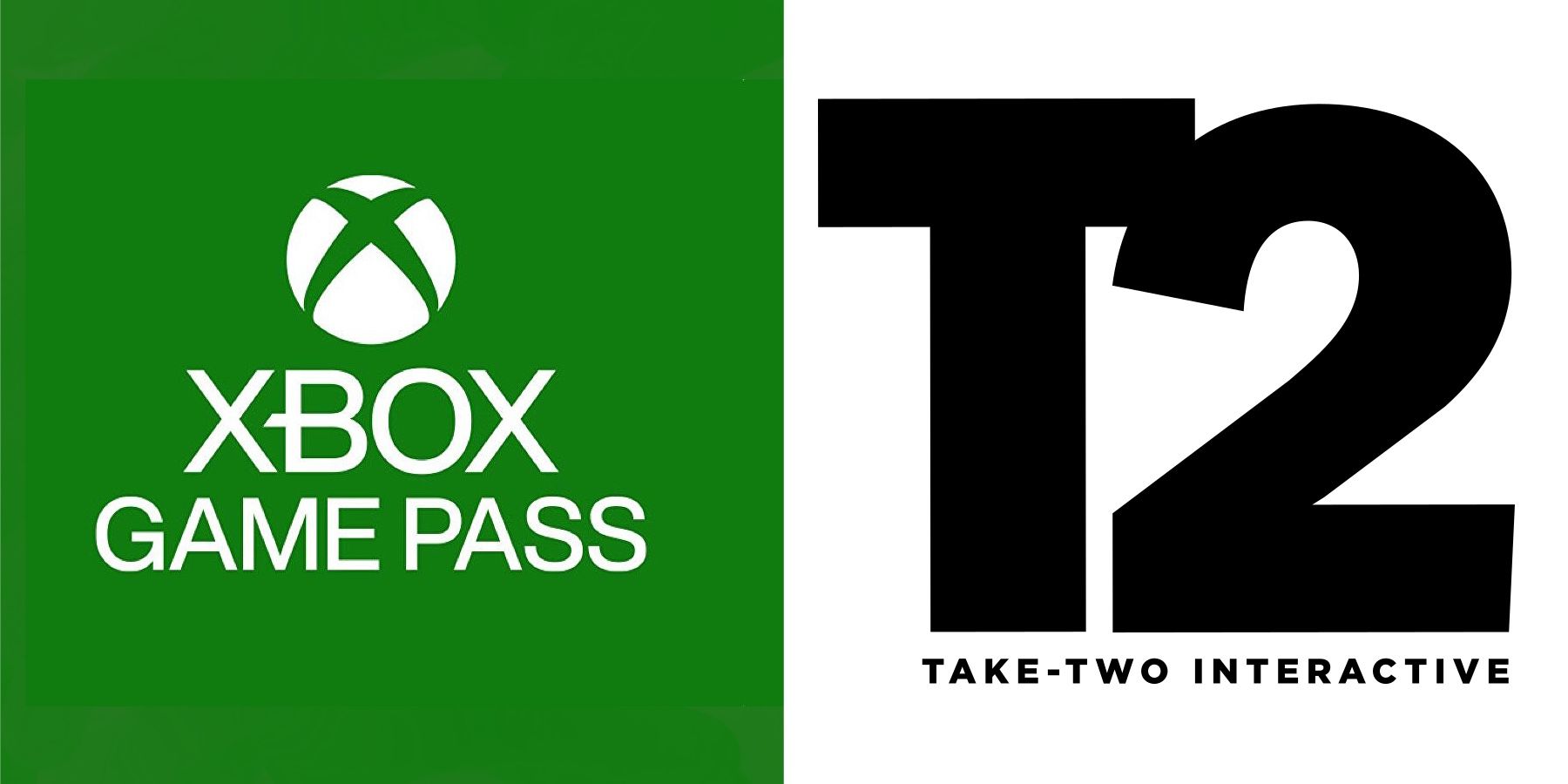 Xbox Game Pass Take-Two Interactive logos