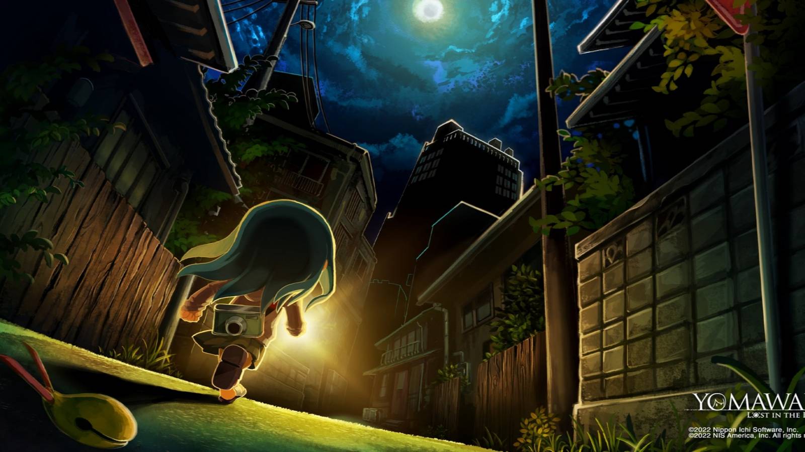 Yomawari Town Painting 