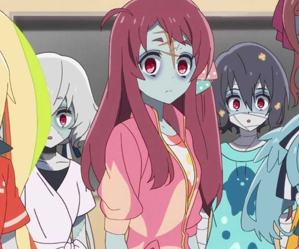 Zombieland Saga -Cast Of Girls All In Their True Zombie Apperances