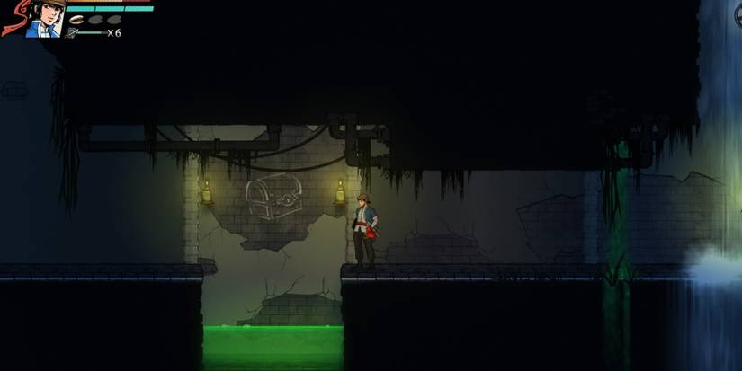 a secret area location in the sewers in the legend of tianding