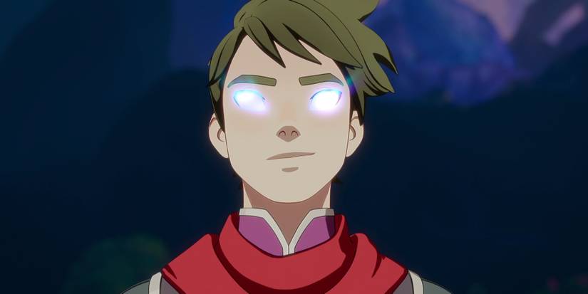 Callum possessed by Aaravos in The Dragon Prince