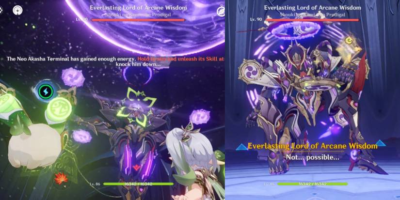 aim the device at scaramouche to paralyze him in genshin impact