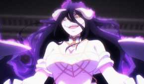 Albedo unleashes her Succubus aura in Overlord.