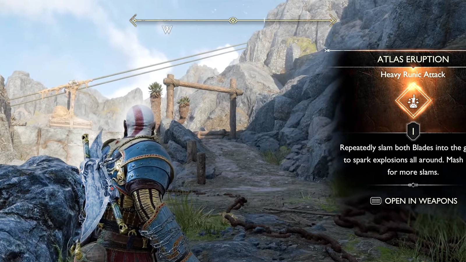 all blades of chaos heavy runic attack locations in god of war ragnarok