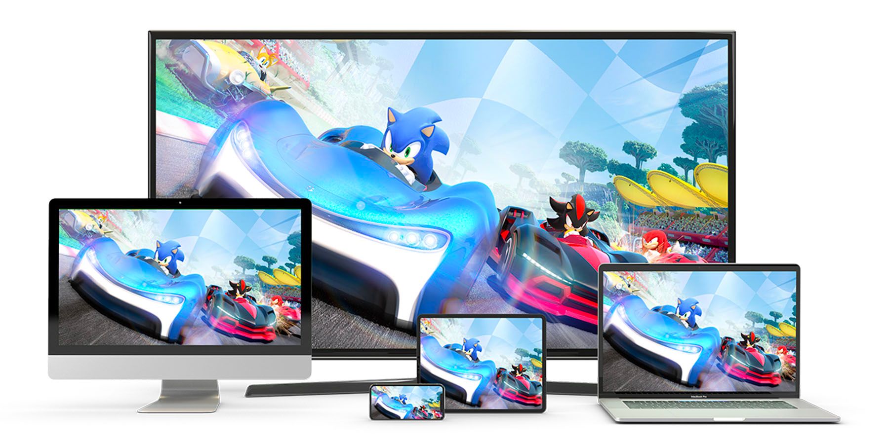 Amazon Luna Cloud Gaming Team Sonic Racing Cross-Play Promo