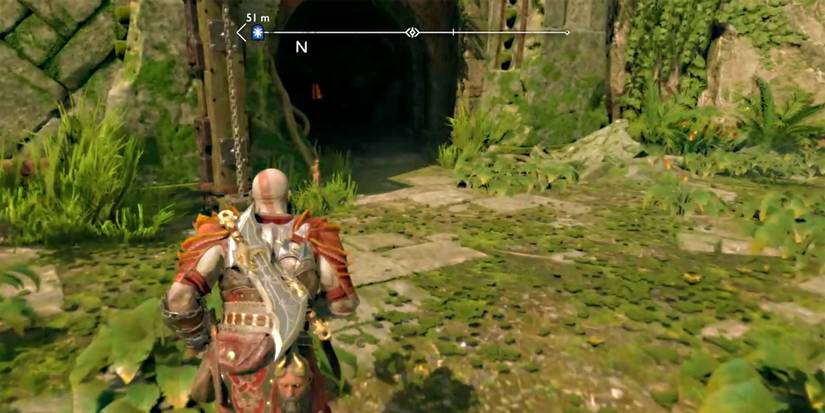 an opened gate in god of war ragnarok