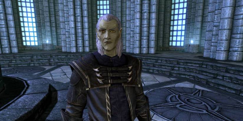 Ancano Thalmor. College of Winterhold in Skyrim
