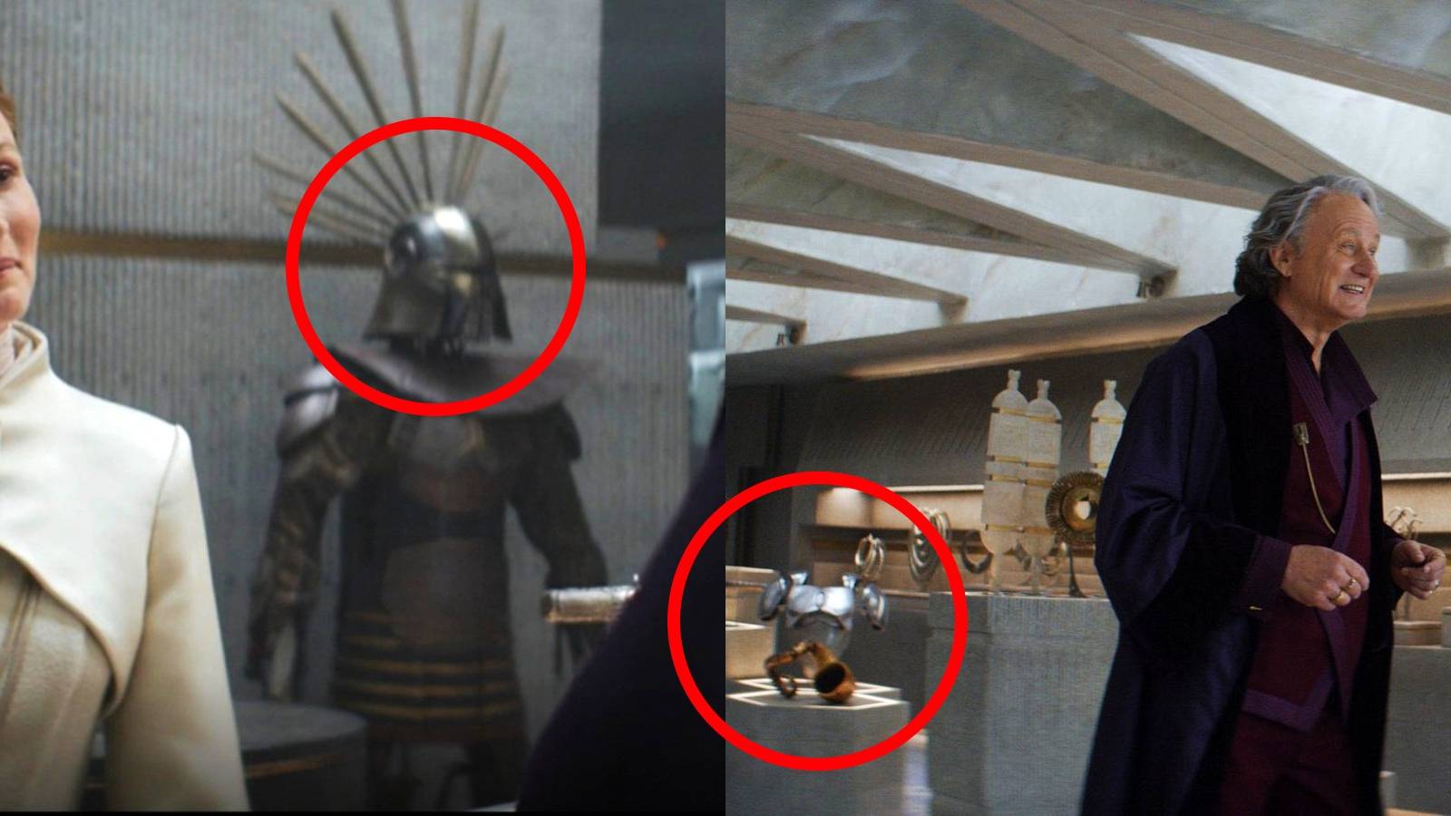 Star Wars Andor Luthen Rael gallery Easter Eggs