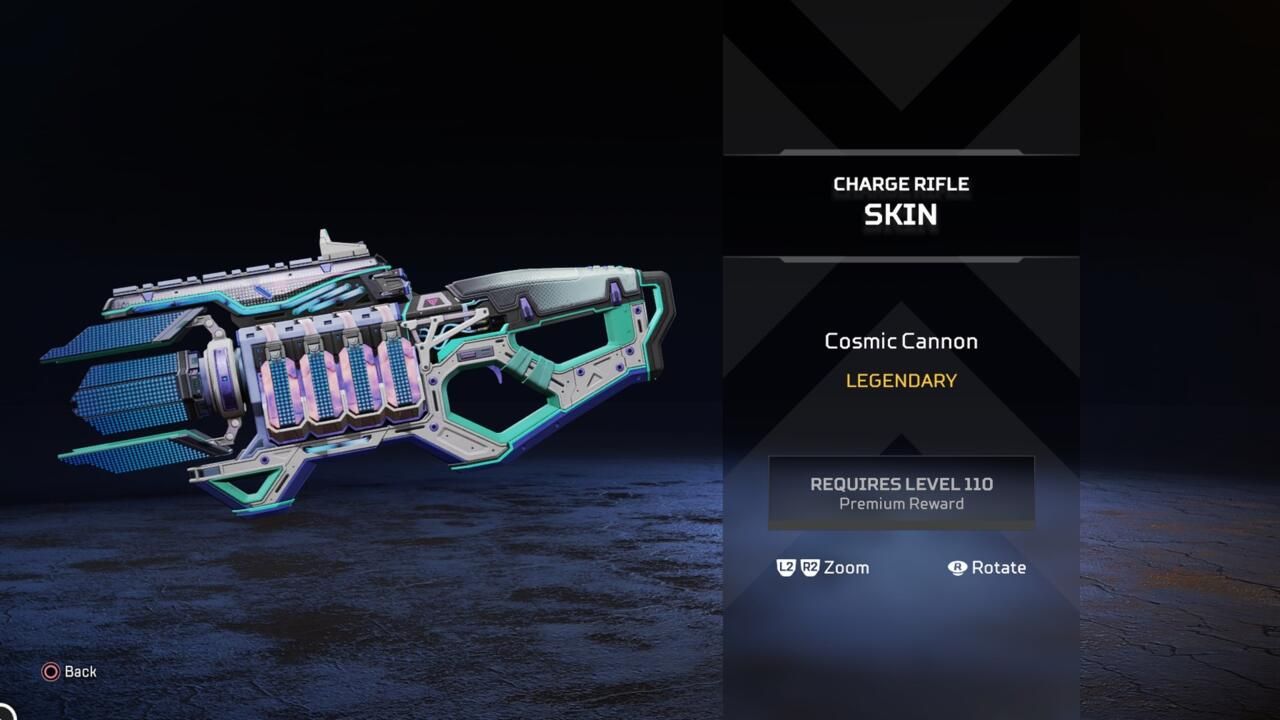 apex legends charge rifle reactive skin