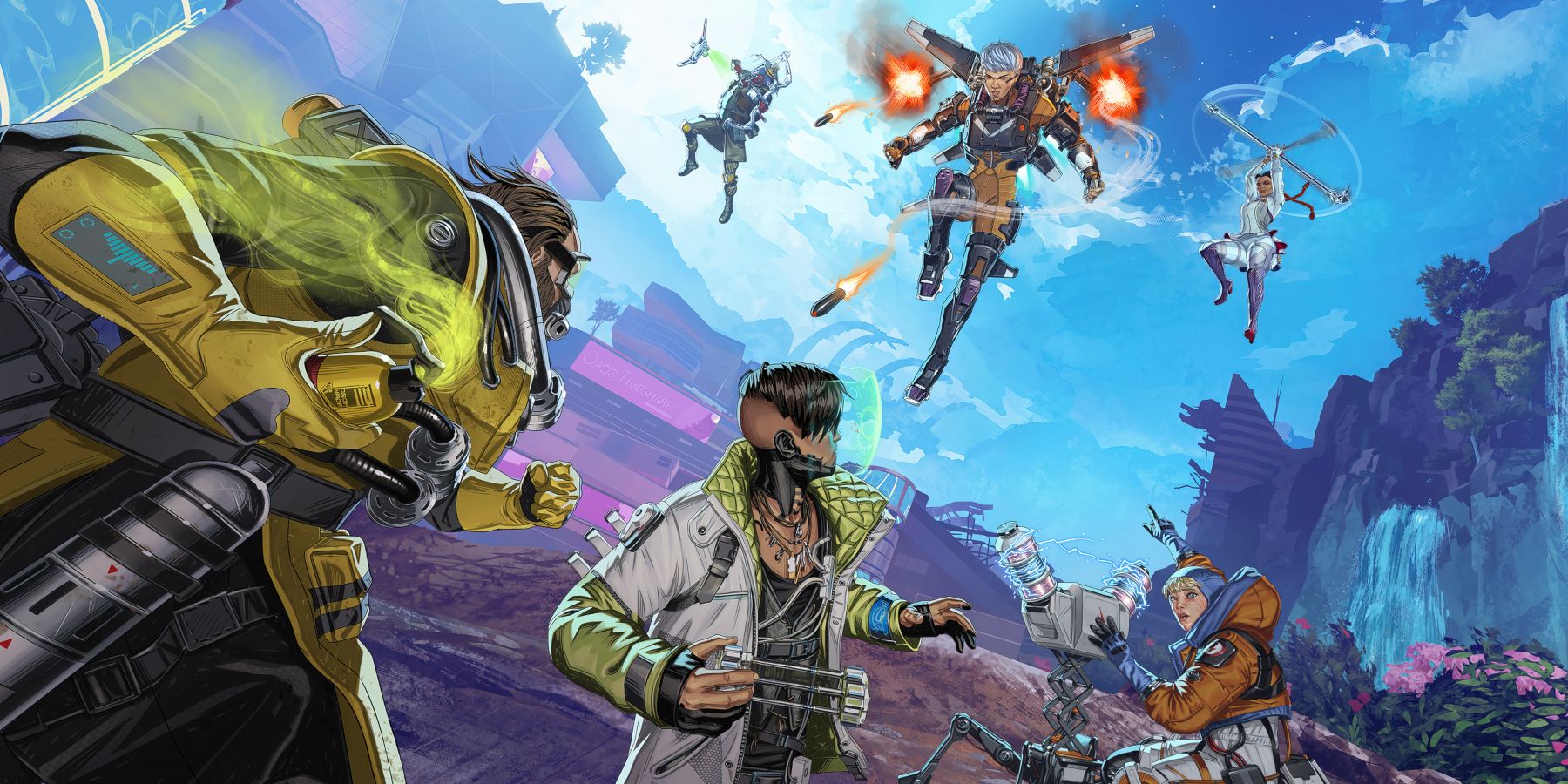 apex legends sqad ambush art