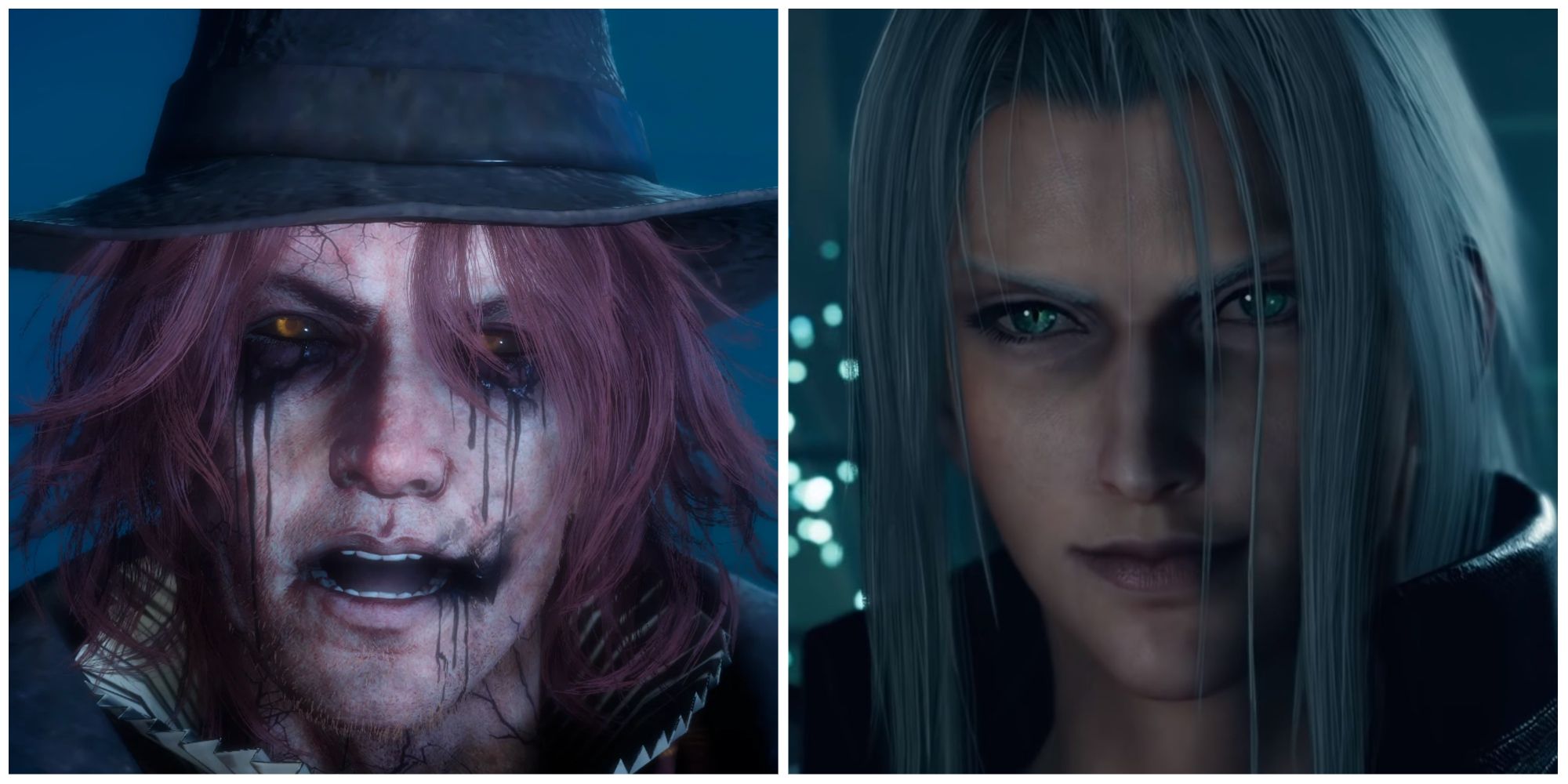 Ardyn and Sephiroth in Final Fantasy