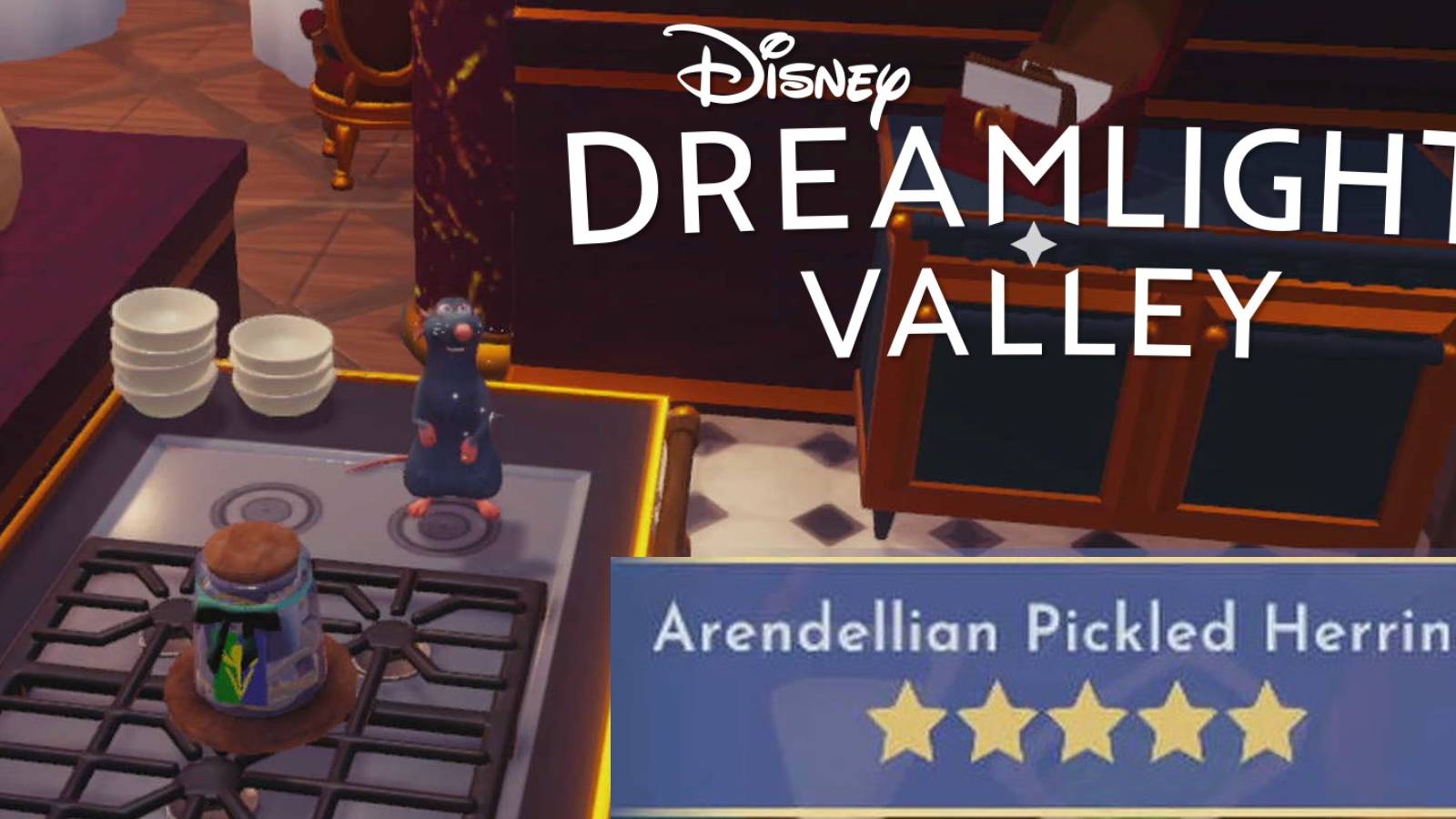 arendellian pickled herring disney dreamlight valley