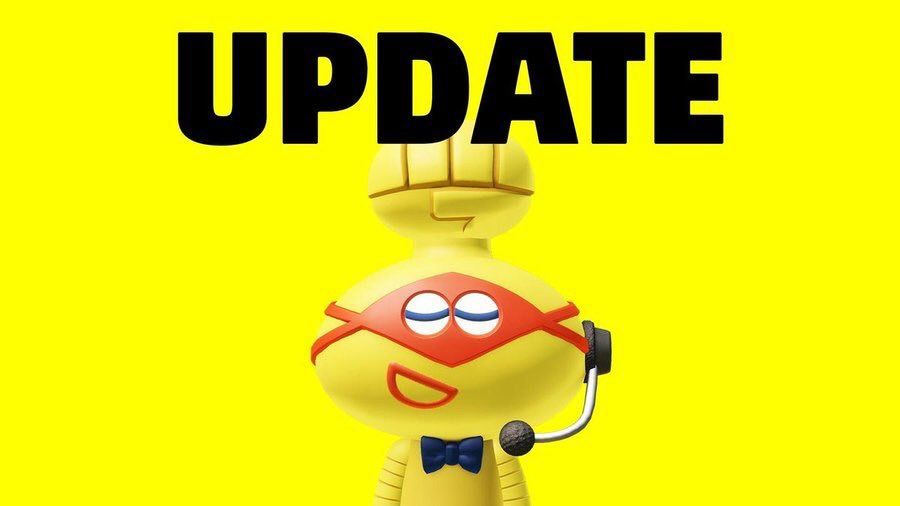 arms update banner yellow