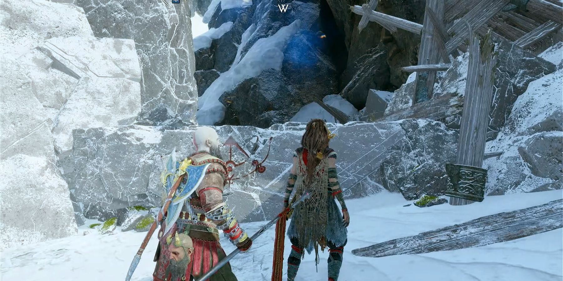 asgardian camp entrance in god of war ragnarok