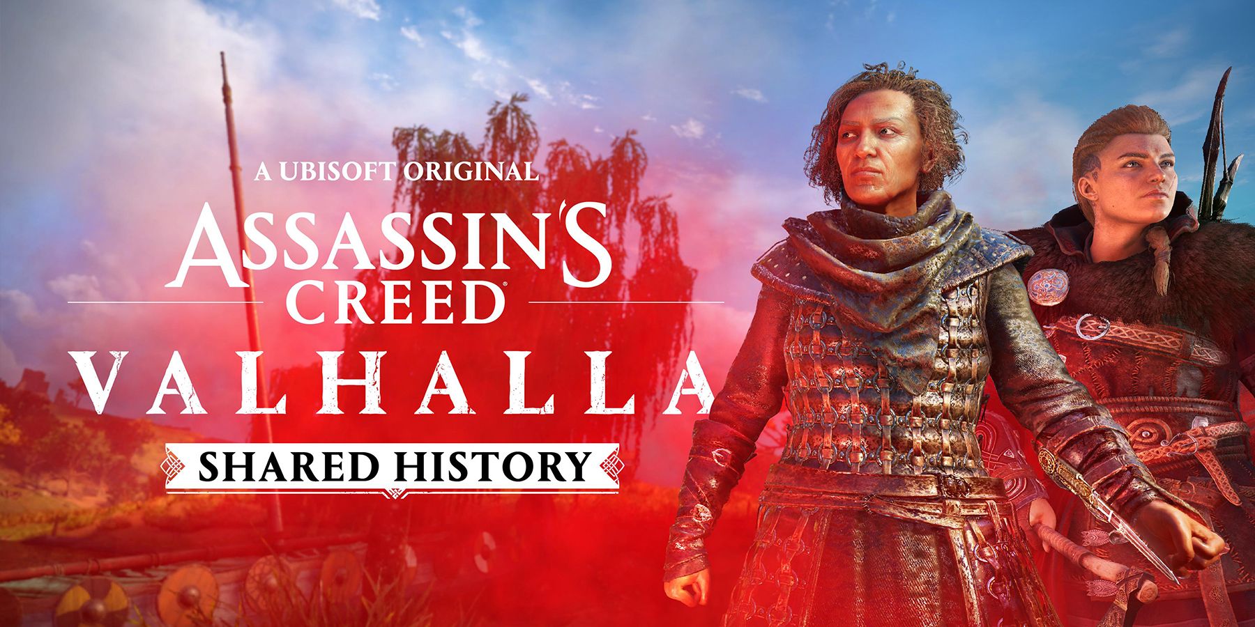 assassins creed valhalla shared history mirage crossover quest eivor roshan last chapter dlc