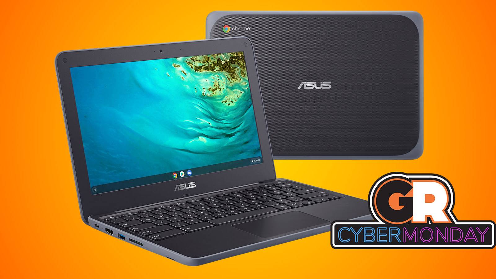 asus-chromebook-c203xa-gamerant-amazon-cyber-monday-deals-feature
