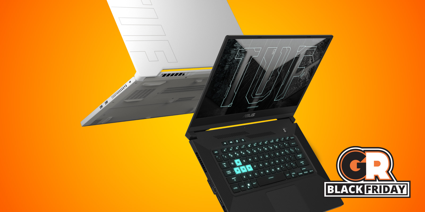 ASUS TUF Dash 15 Gaming Laptop Amazon Black Friday 2022 Game Rant Header