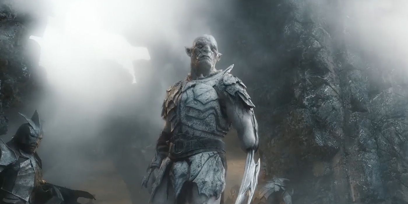 Azog in The Hobbit: The Battle of the Five Armies