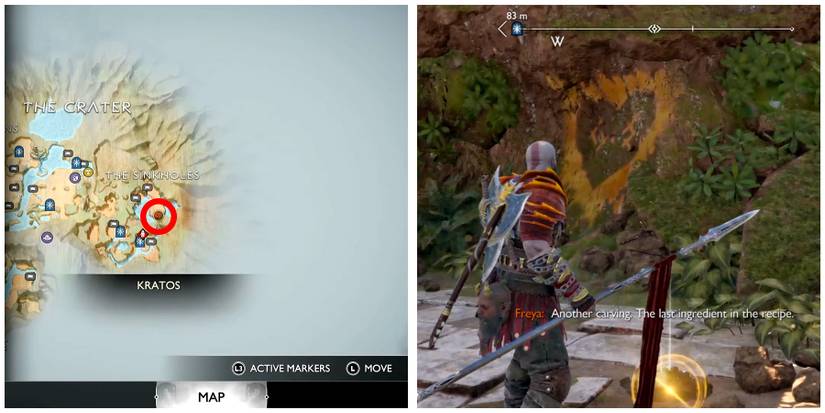 bantam melon location in god of war ragnarok
