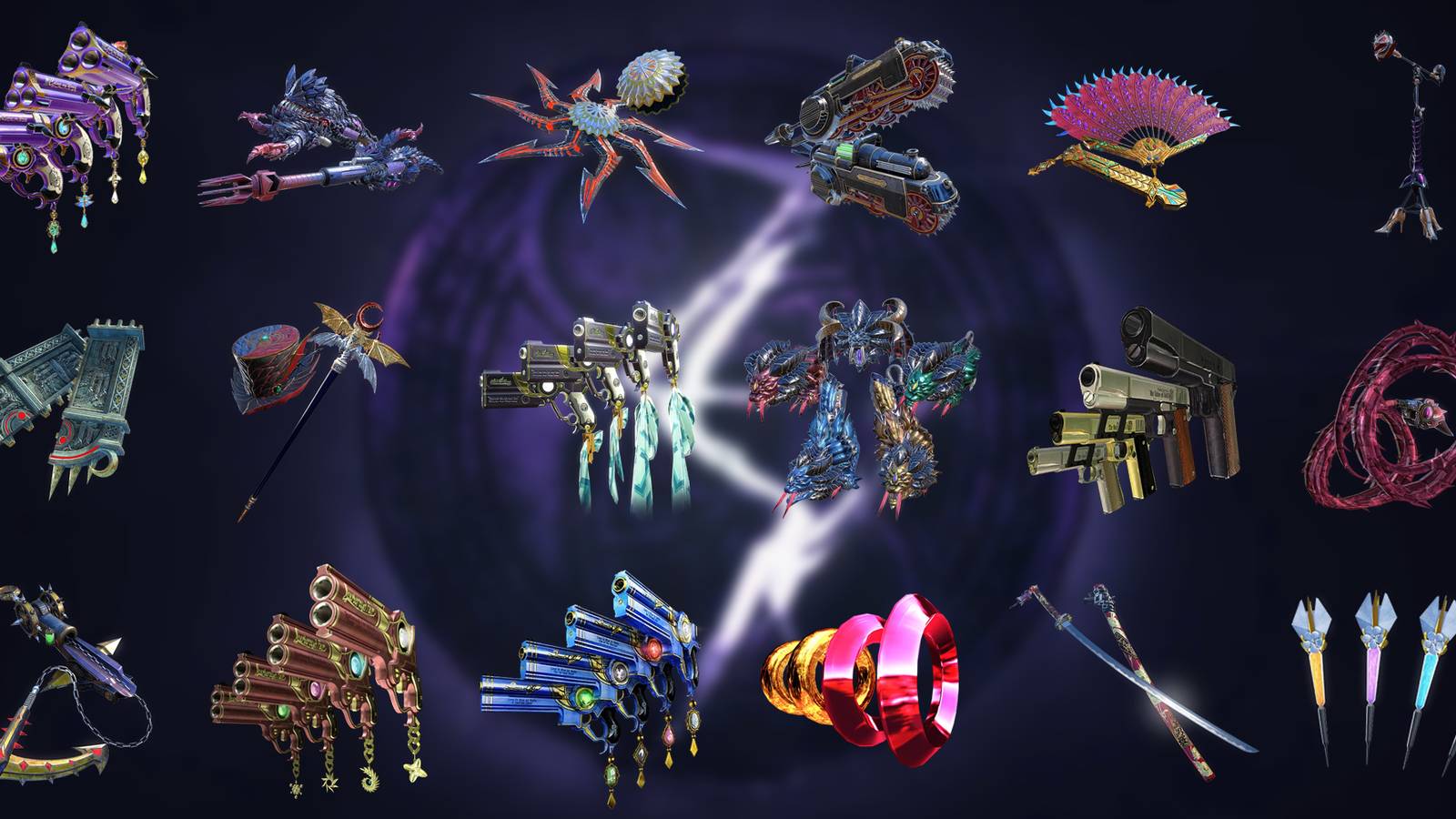 Every weapon in Bayonetta 3