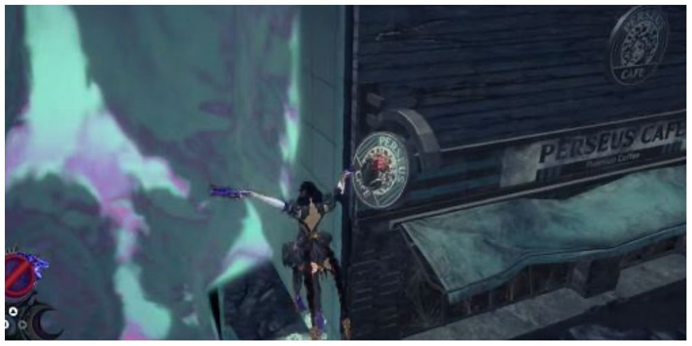 the Perseus Cafe in Bayonetta 3