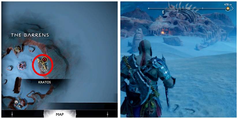 belt of radiance location in god of war ragnarok